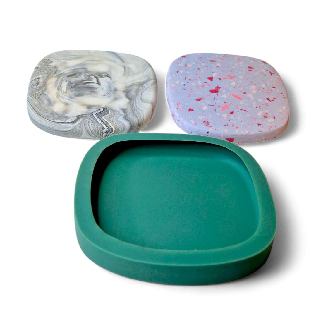 DIY Box - Terrazzo coaster YUKI DIY Boxen House Raccoon