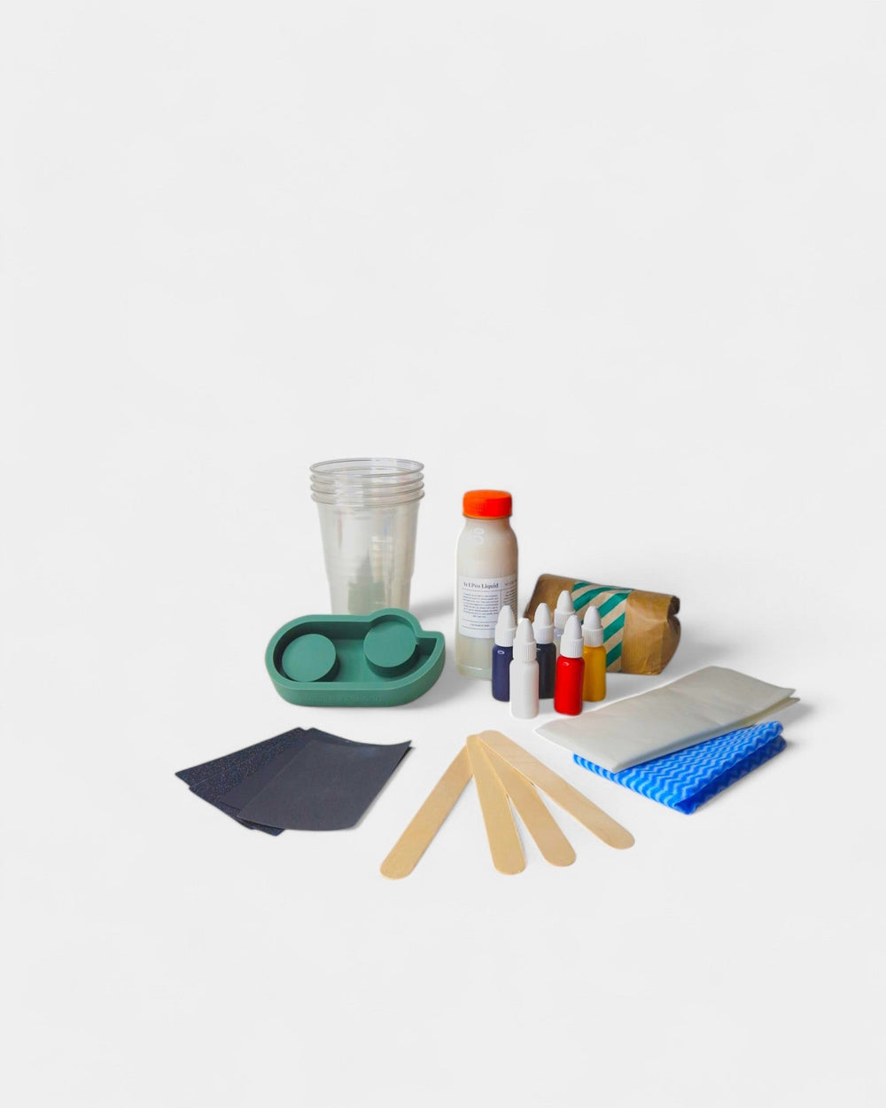 DIY Box - Terrazzo tea light 2x LUME DIY Boxen House Raccoon