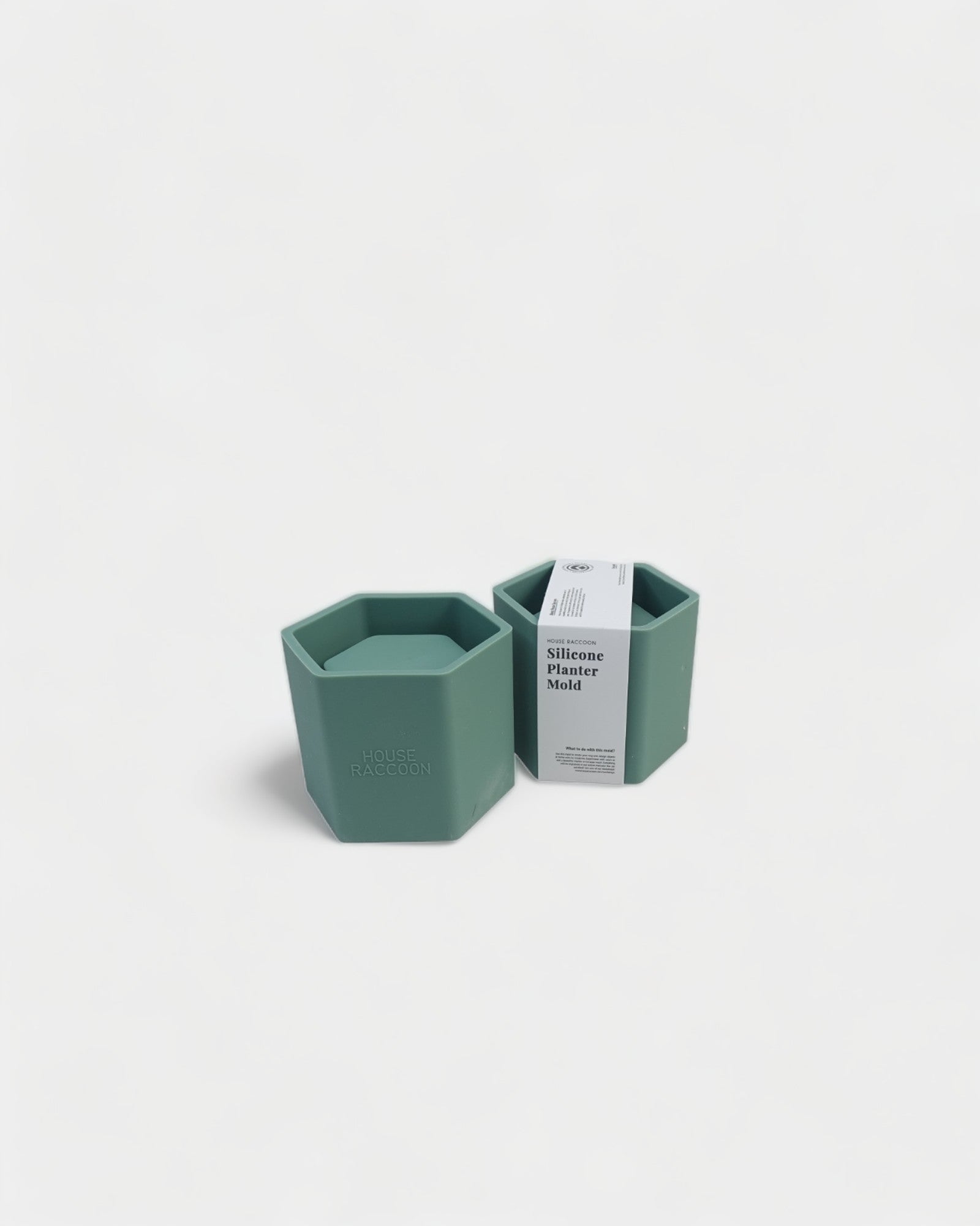DIY - Siliconen Mal Basis - Pot Hexagon ⌀ 5,5cm DIY House Raccoon