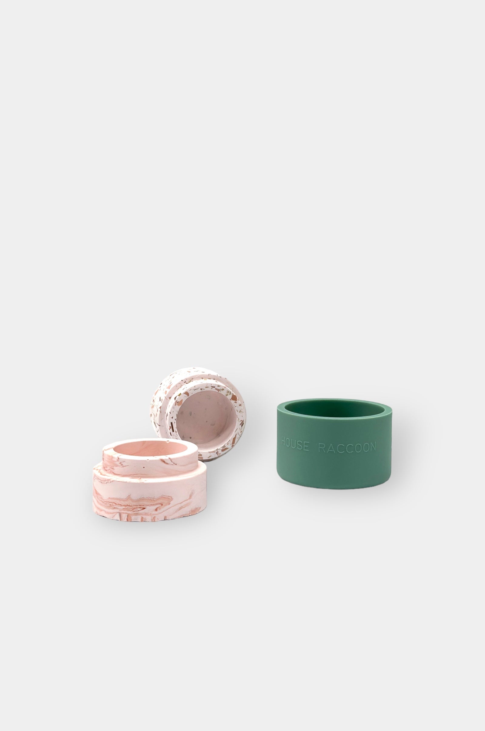 DIY - Siliconen Mal Basis - Theelichthouder Rond ⌀ 6,5cm DIY House Raccoon
