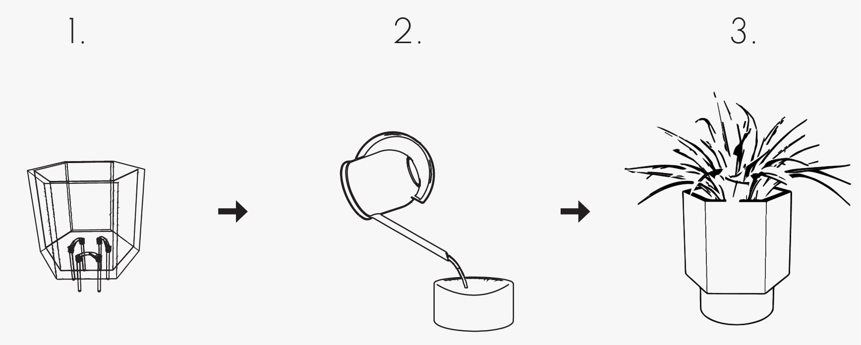 Hapi zelfwatergevende pot, planter, hoe gebruiken