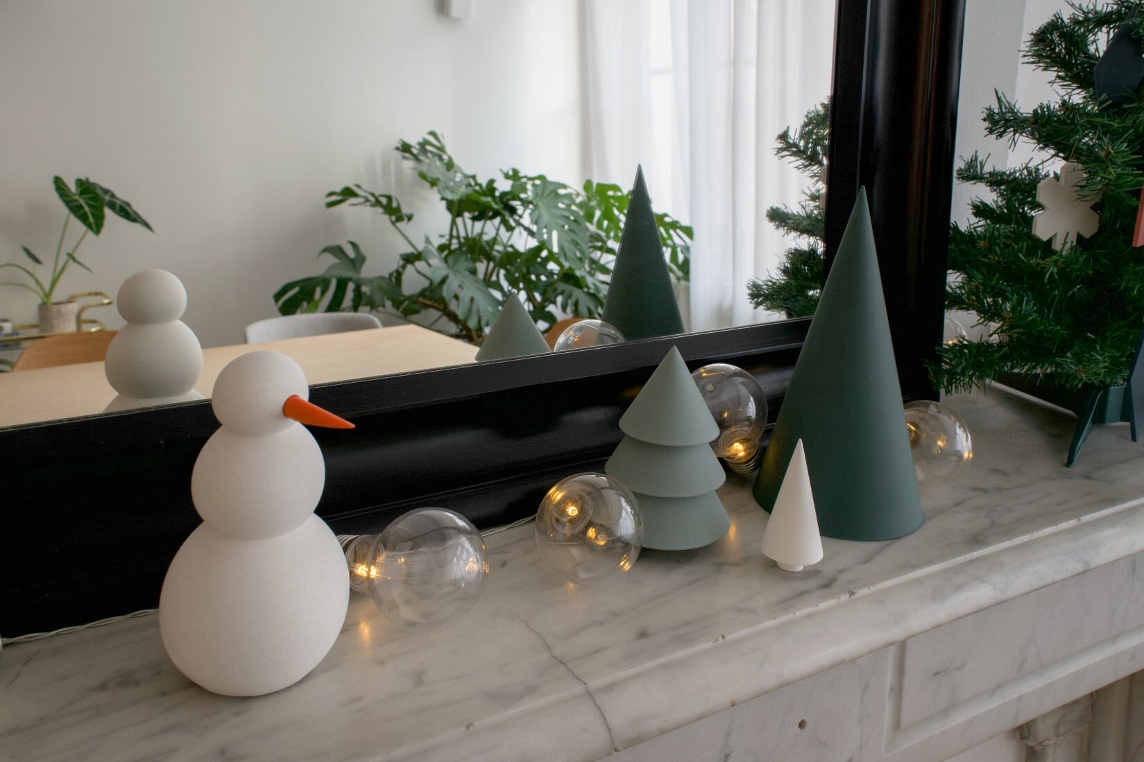 Kerstboompjes (set van 3) Kerstdecoratie House Raccoon