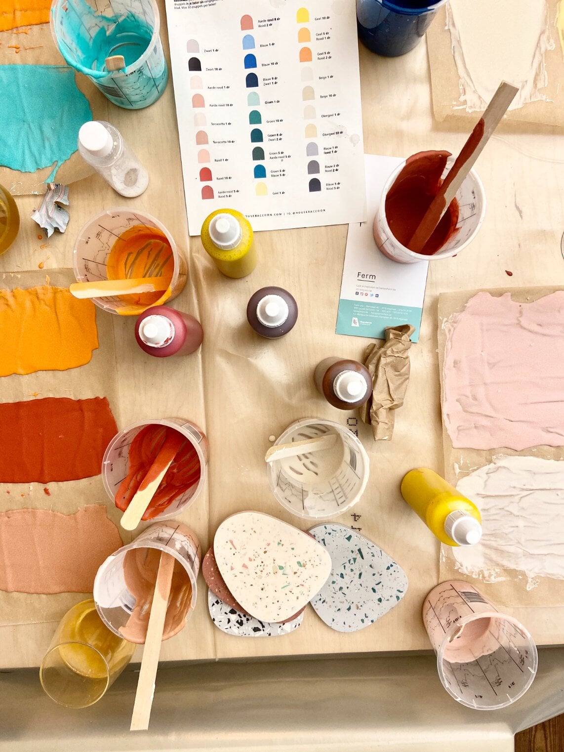DIY Box - Terrazzo Geschenkjes DIY House Raccoon