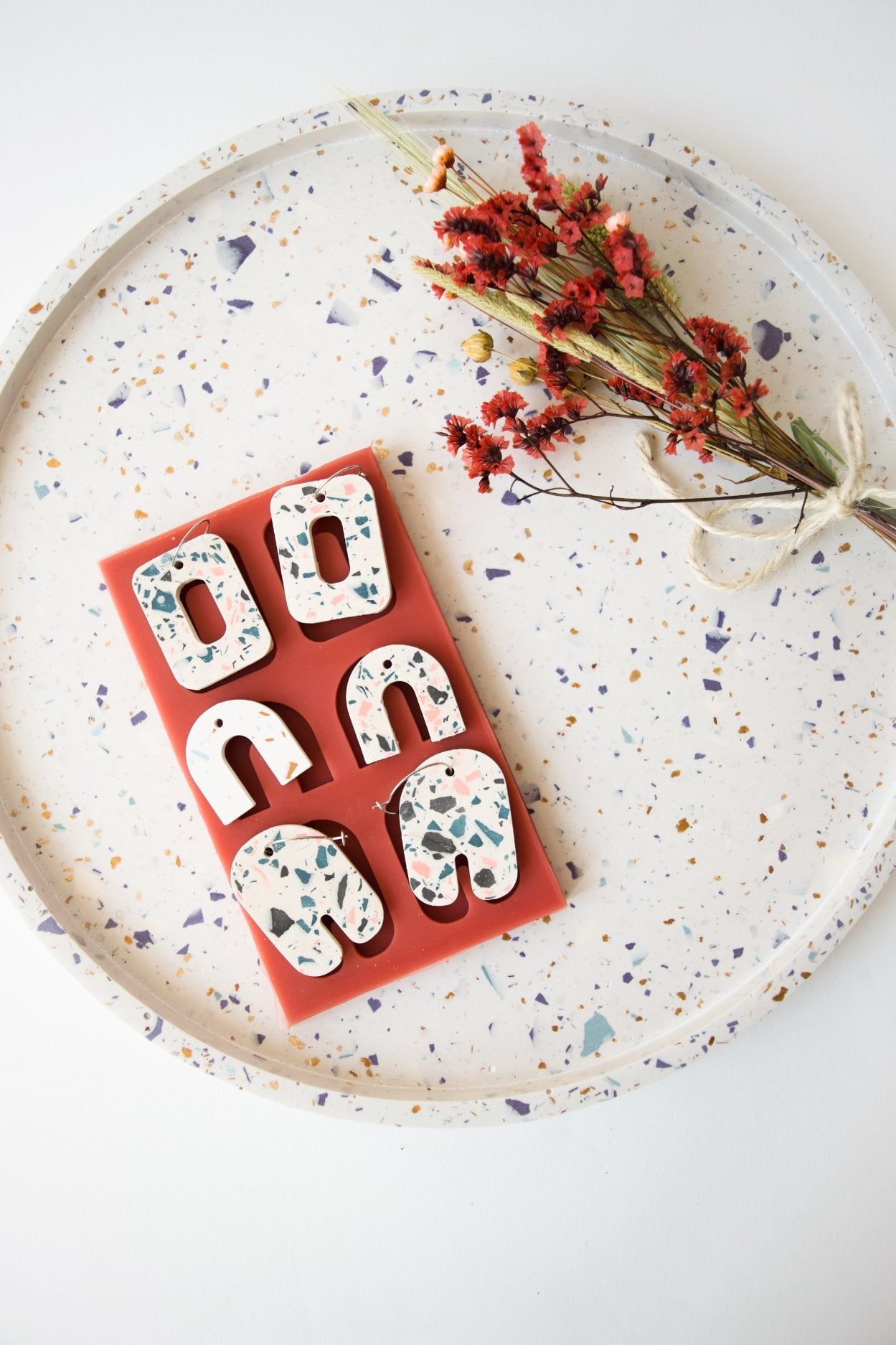 DIY Box - Terrazzo Oorbellen DIY House Raccoon