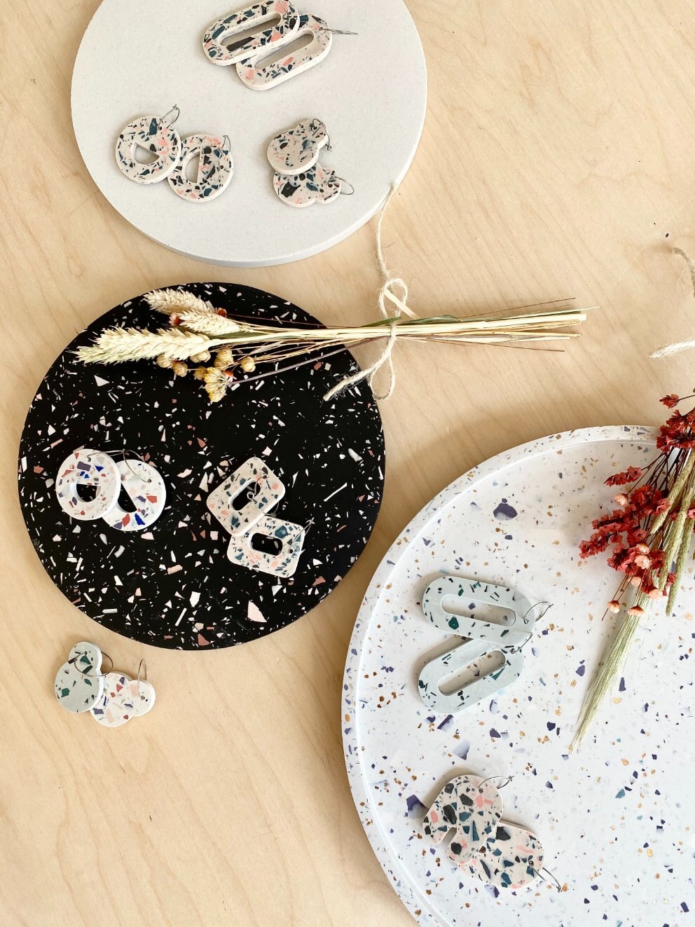 DIY Box - Terrazzo Oorbellen DIY House Raccoon 