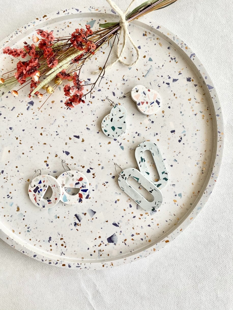 DIY Box - Terrazzo Oorbellen DIY House Raccoon