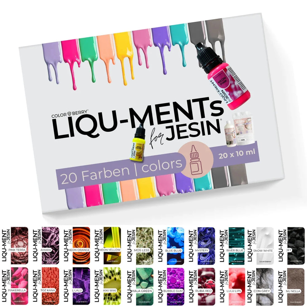 DIY – LIQU-MENTs – box (20 x 10ml) DIY Pigmenten House Raccoon 