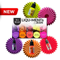DIY – LIQU-MENTs – SET's (5 x 10 ml) DIY Pigmenten House Raccoon 5x10ml Energy 