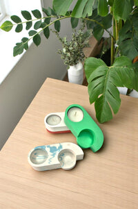 DIY - Siliconen Mal Basis - Tealight LUME 12X5cm DIY Mallen House Raccoon 