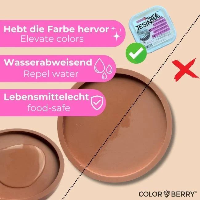 JESIN SHEASEAL - voedselveilige afdichting voor gietpoeder & JESIN (100 g) House Raccoon BV 