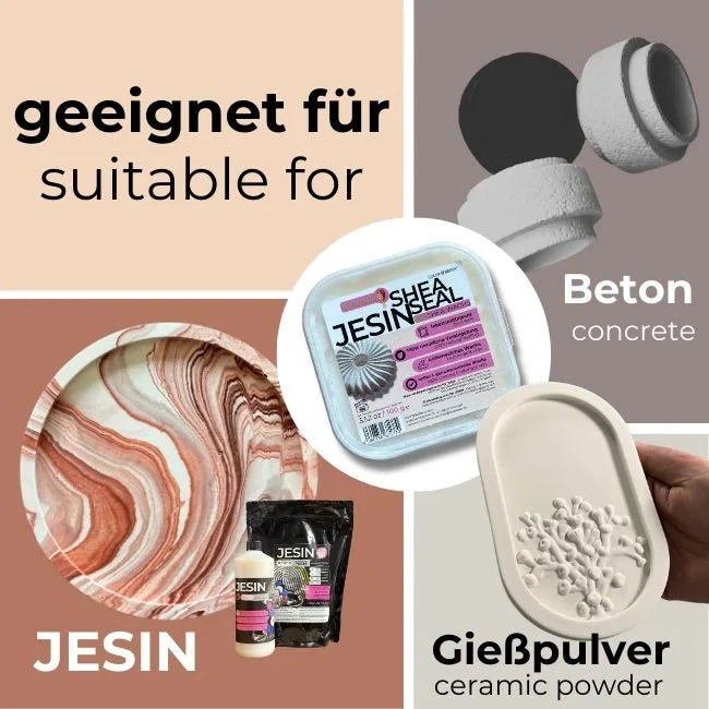 JESIN SHEASEAL - voedselveilige afdichting voor gietpoeder & JESIN (100 g) House Raccoon BV 