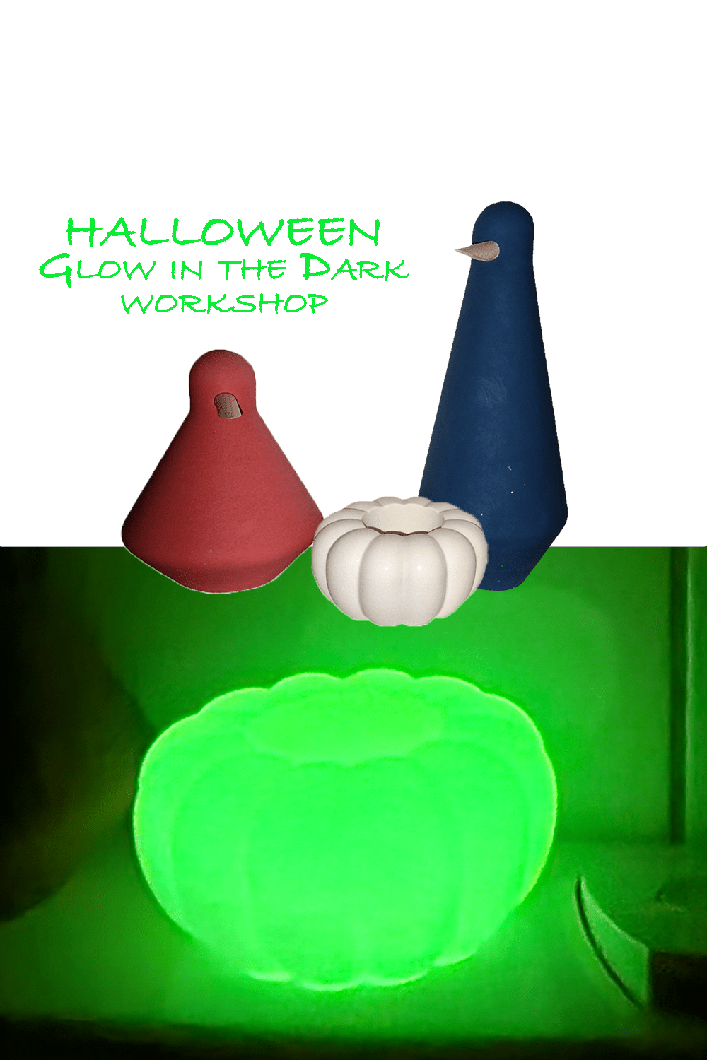 Workshop - Halloween Special: Glow in the dark - Creative Life 2024 - Utrecht (NL) - 18/10/2024 - Korte versie 14:30 Workshops House Raccoon 