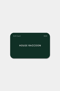 Cadeaubon House Raccoon Cadeaubon House Raccoon €20,00 