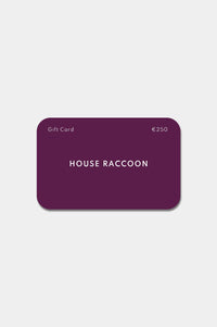 Cadeaubon House Raccoon Cadeaubon House Raccoon €250,00 