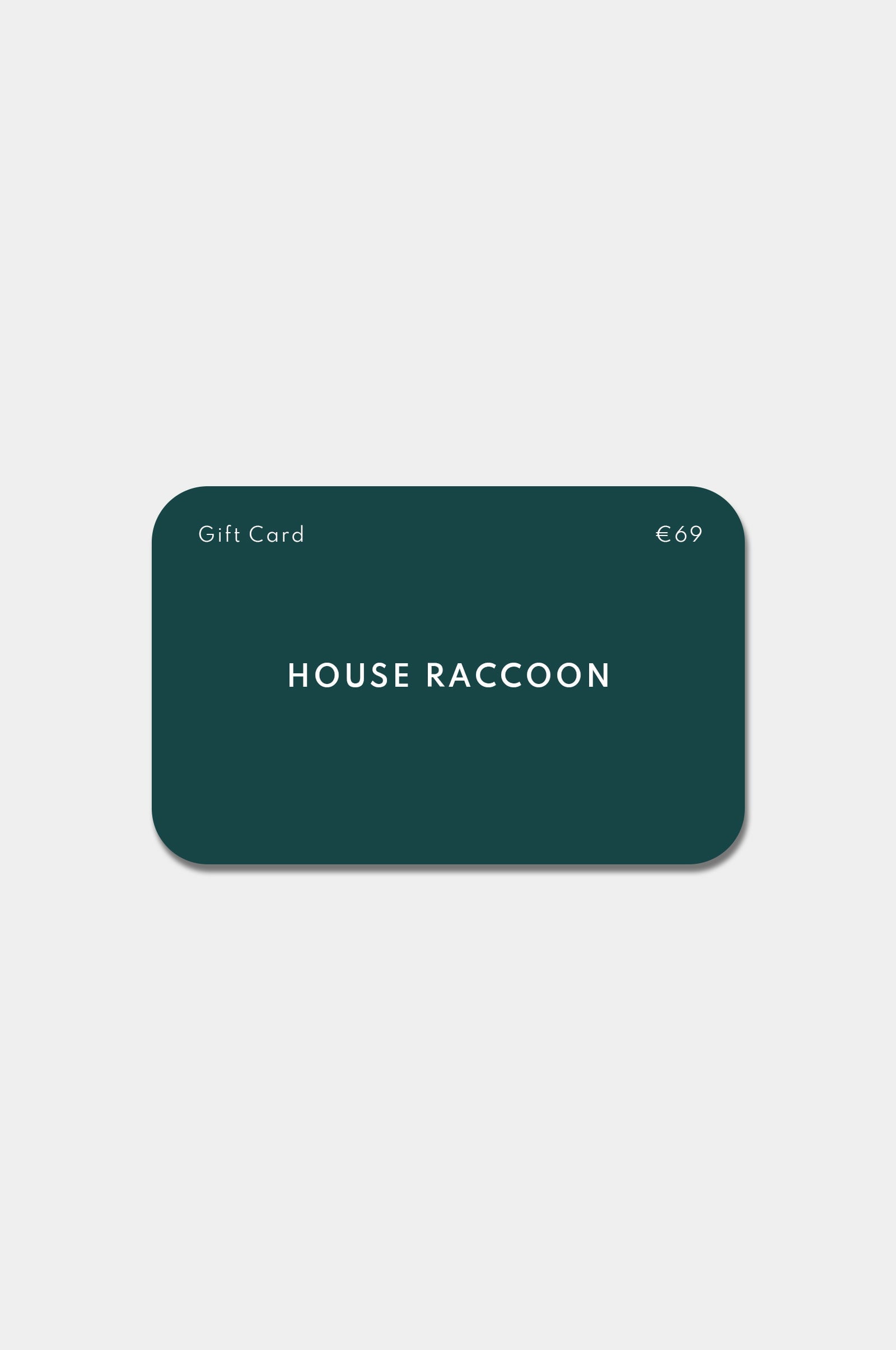 Cadeaubon House Raccoon Cadeaubon House Raccoon €69,00 