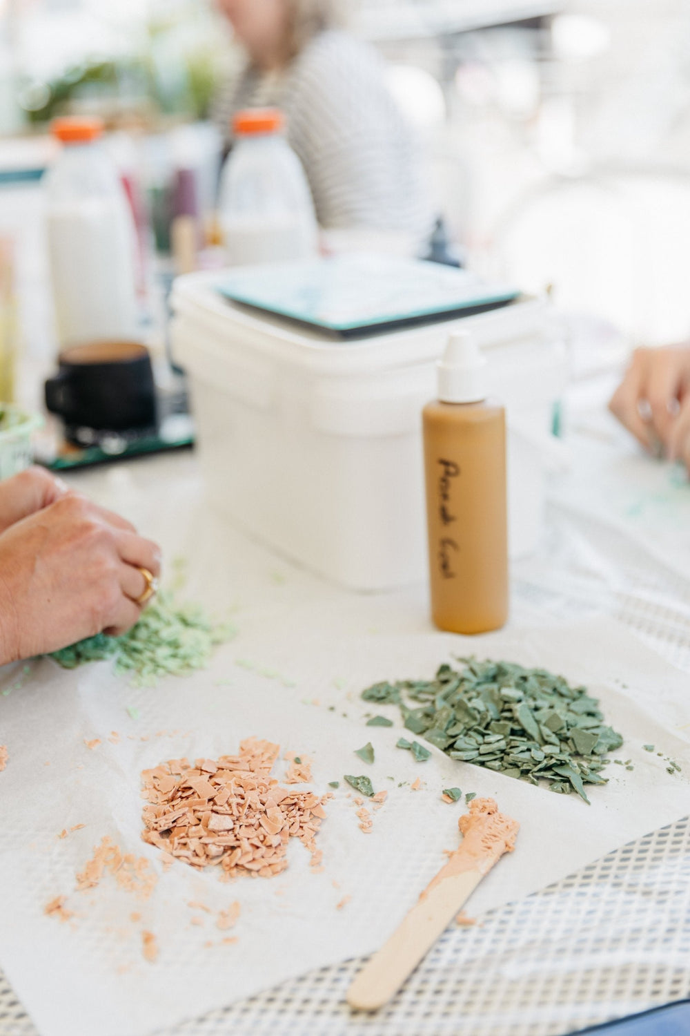DIY Box - Terrazzo Onderzetters DIY House Raccoon 