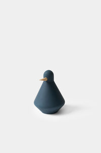Pinguïn Ollie - H 12 cm Decoratie House Raccoon Marineblauw 