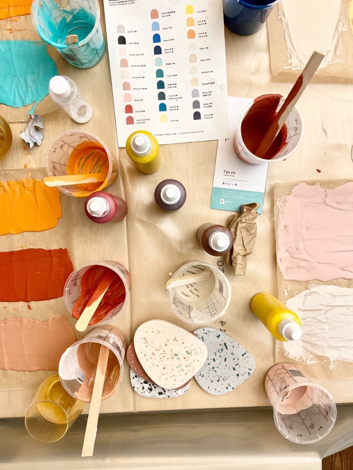 Workshop Terrazzo Creative Life 2023 - Vrije Vorm - Utrecht (NL) - 20/10/2023 - Korte versie 15:30 Workshops House Raccoon 